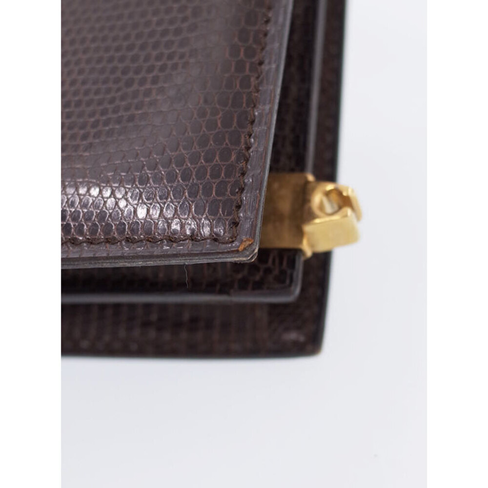 Celine Lizard Crocodile Shoulder Bag - Picture 6 of 9